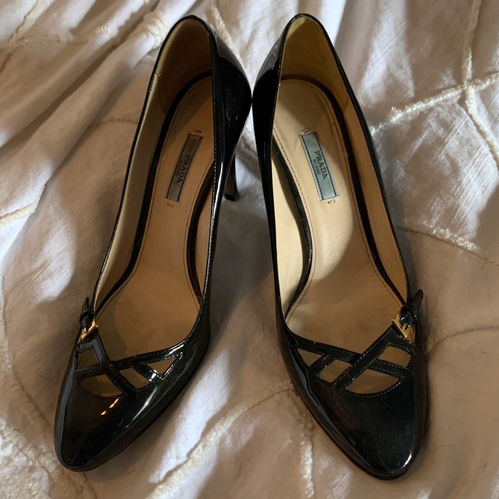 Prada Black Patent pumps - IT 40